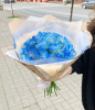 Букет_15 синих роз