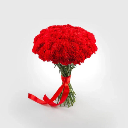 Букет_51 красной гвоздики